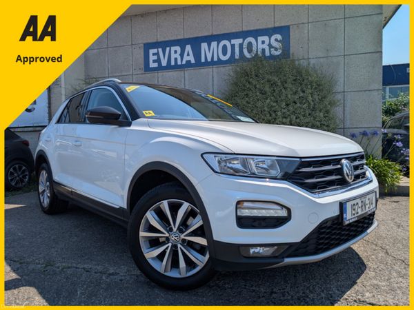 Volkswagen T-Roc SUV, Diesel, 2019, White
