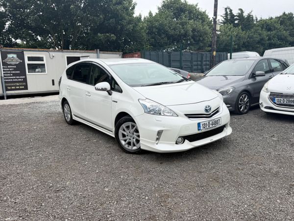 Toyota Prius MPV, Petrol Hybrid, 2013, White