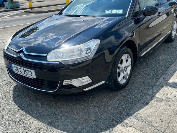 Citroen C5 Saloon, Diesel, 2009, Black