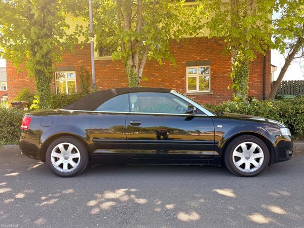 Audi A4 Convertible, Petrol, 2007, Black