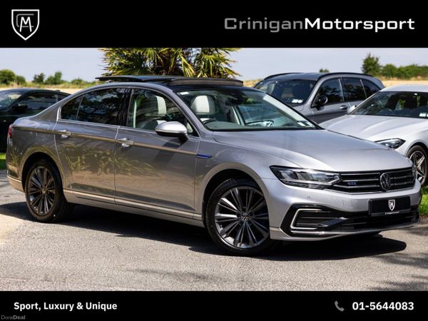 Volkswagen Passat Saloon, Petrol Plug-in Hybrid, 2021, Grey