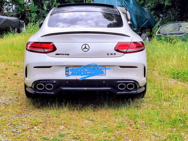 Mercedes-Benz C-Class Coupe, Petrol, 2020, White