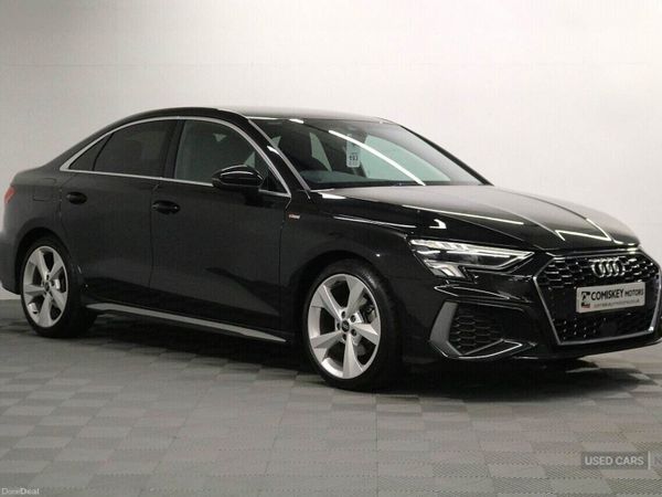 Audi A3 Saloon, Petrol, 2023, Black