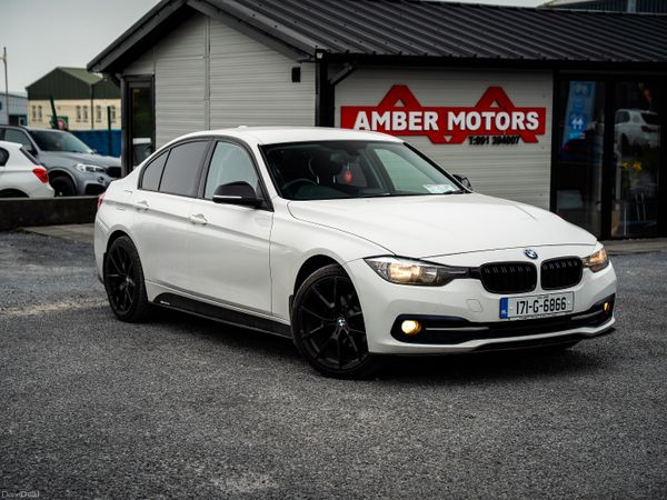 BMW 3-Series Saloon, Diesel, 2017, White