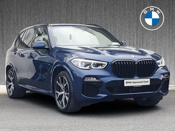 BMW X5 SUV, Petrol Plug-in Hybrid, 2020, Blue
