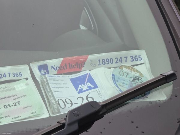 Ford Fiesta Hatchback, Diesel, 2014, Blue