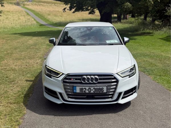 Audi S3 Saloon, Petrol, 2018, White