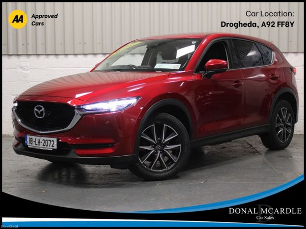 Mazda CX-5 SUV, Diesel, 2018, Red