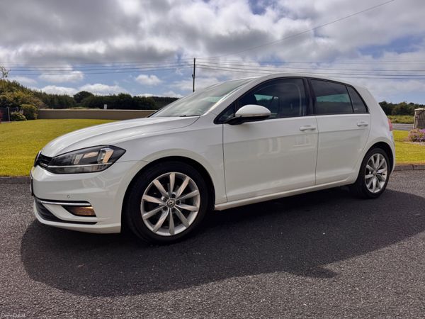 Volkswagen Golf Hatchback, Diesel, 2018, White