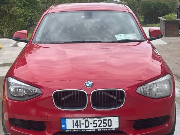 BMW 1-Series Estate/Jeep, Diesel, 2014, Red