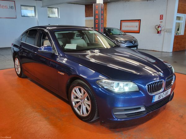 BMW 5-Series Saloon, Diesel, 2016, Blue