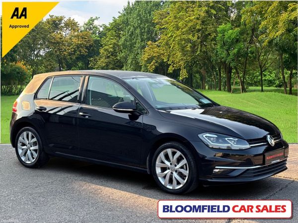 Volkswagen Golf Hatchback, Petrol, 2017, Black