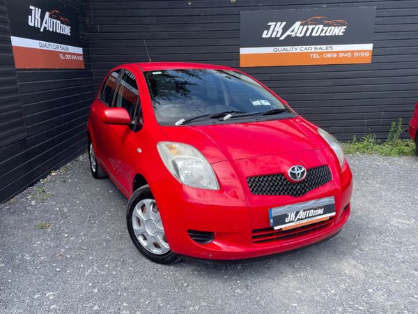 Toyota Yaris Hatchback, Petrol, 2008, Red
