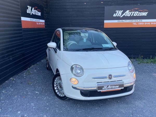 Fiat 500 Hatchback, Petrol, 2012, White