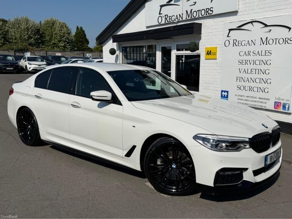 BMW 5-Series Saloon, Diesel, 2018, White