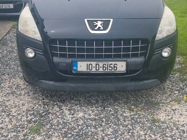Peugeot 3008 MPV, Diesel, 2010, Black