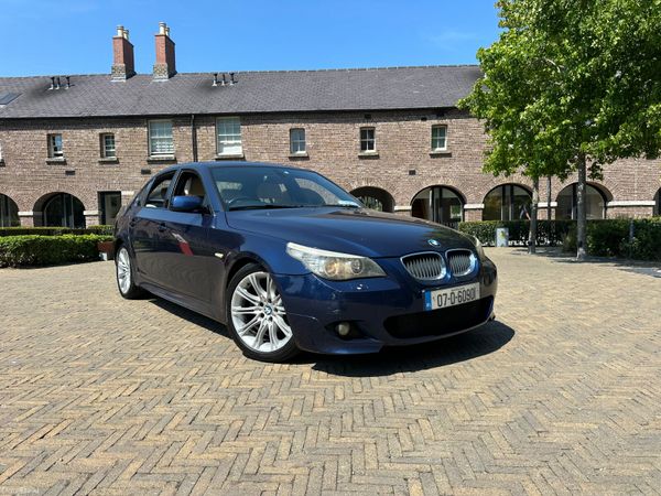 BMW 5-Series Saloon, Diesel, 2007, Blue