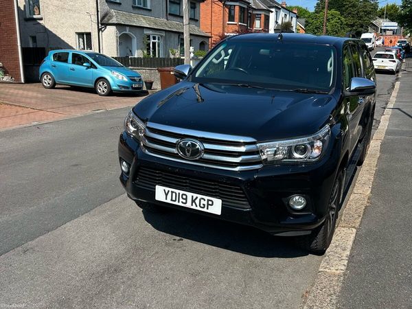 Toyota Hilux Pick Up, Diesel, 2019, Black