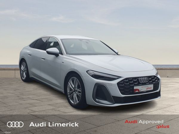 Audi A5 Hatchback, Petrol Plug-in Hybrid, 2025, White