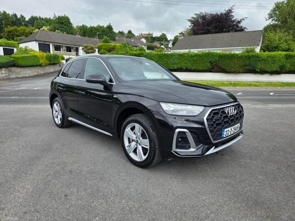 Audi Q5 SUV, Petrol Plug-in Hybrid, 2021, Black