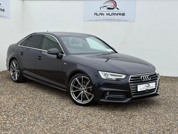 Audi A4 Saloon, Diesel, 2016, Blue