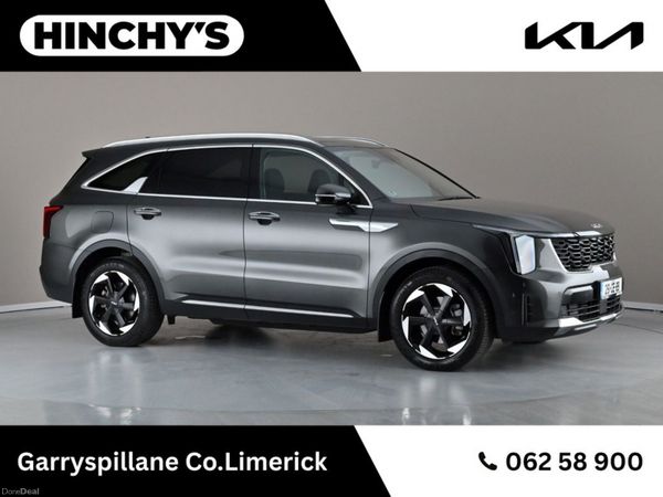Kia Sorento SUV, Petrol Plug-in Hybrid, 2025, Grey