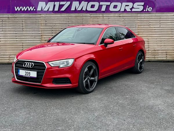 Audi A3 Saloon, Petrol, 2019, Red