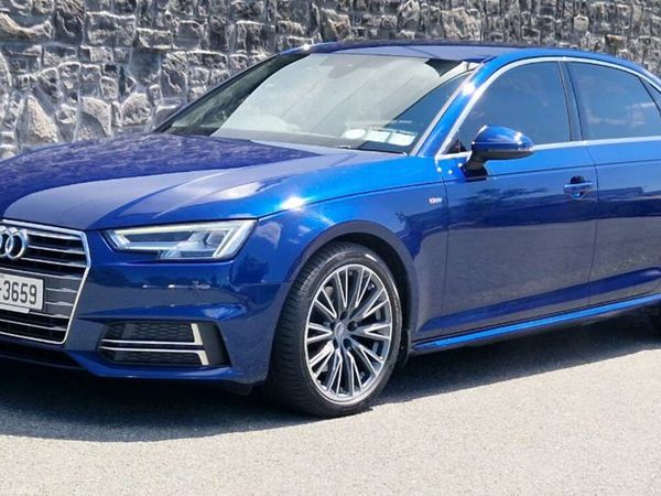 Audi A4 Saloon, Diesel, 2016, Blue