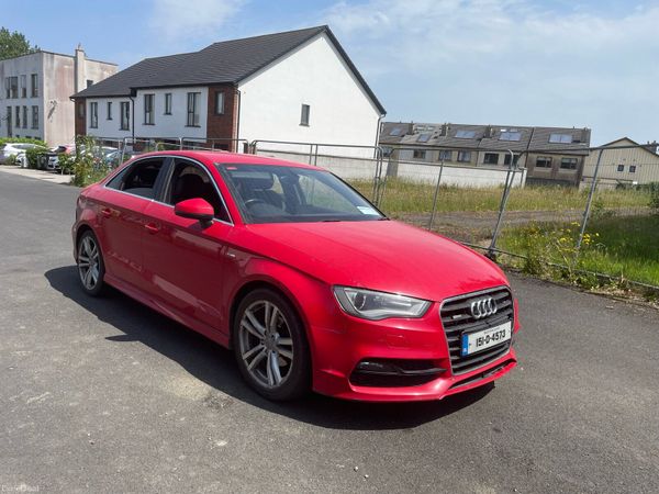Audi A3 Saloon, Diesel, 2015, Red