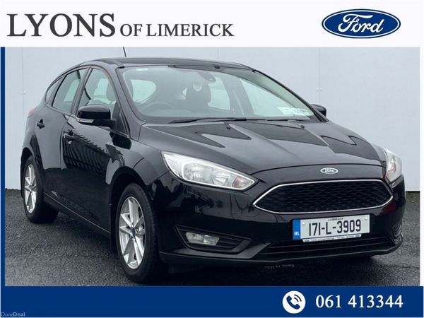 Ford Focus Hatchback, Petrol, 2017, Black