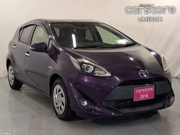 Toyota Aqua Hatchback, Petrol Hybrid, 2018, Purple