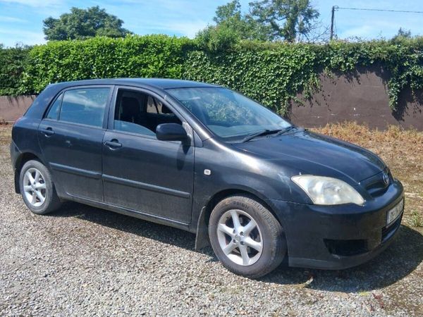 Toyota Corolla Hatchback, Diesel, 2006, Black