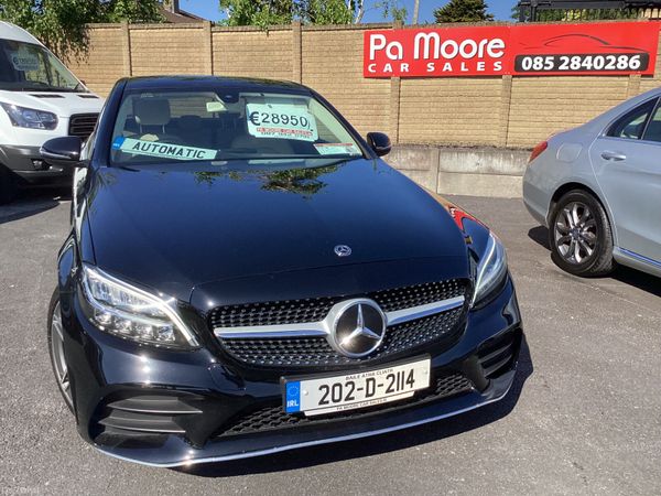 Mercedes-Benz C-Class Saloon, Diesel, 2020, Black