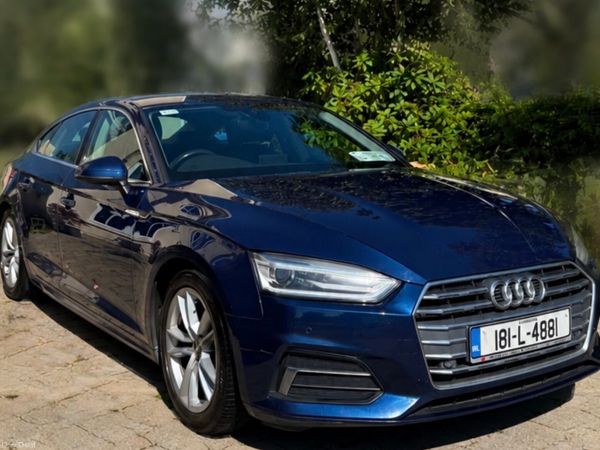 Audi A5 Hatchback, Diesel, 2018, Blue