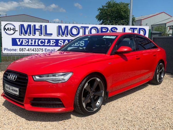 Audi A6 Saloon, Diesel, 2015, Red