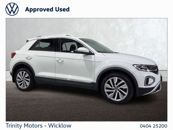 Volkswagen T-Roc SUV, Petrol, 2023, White