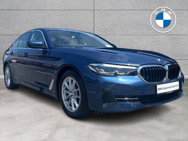 BMW 5-Series Saloon, Diesel, 2023, Blue