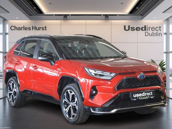 Toyota RAV4 SUV, Petrol Plug-in Hybrid, 2022, Red