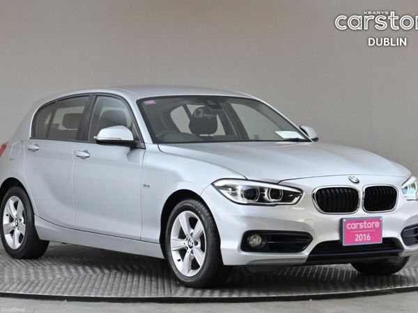 BMW 1-Series Hatchback, Petrol, 2016, Silver