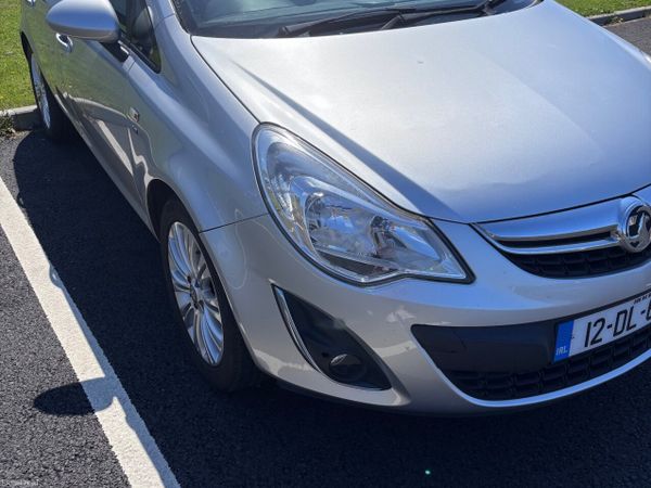 Vauxhall Corsa Hatchback, Petrol, 2012, Silver
