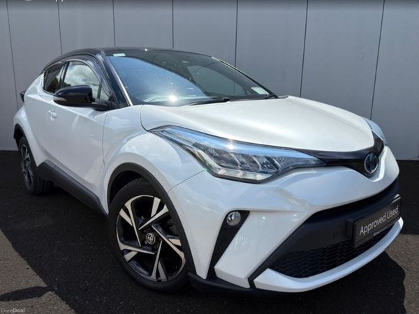 Toyota C-HR SUV, Petrol Hybrid, 2023, White