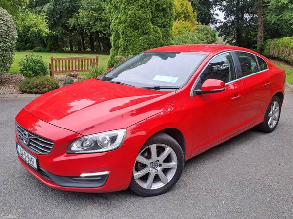Volvo S60 Saloon, Diesel, 2016, Red