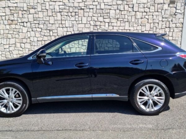 Lexus RX SUV, Petrol Hybrid, 2012, Black