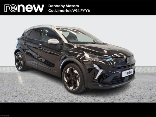 Renault Captur Hatchback, Petrol Hybrid, 2024, Black