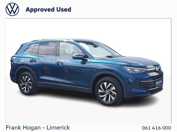 Volkswagen Tiguan SUV, Petrol Plug-in Hybrid, 2025, Blue