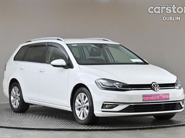 Volkswagen Golf Estate, Petrol, 2018, Silver