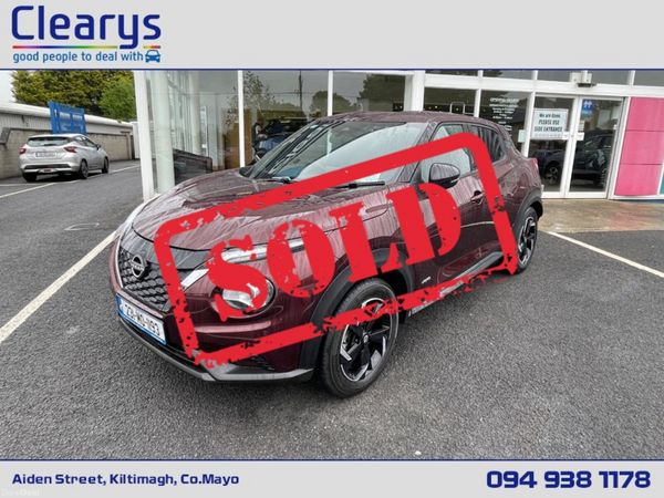 Nissan Juke MPV, Petrol Hybrid, 2023, Red
