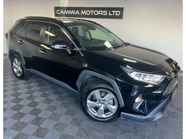 Toyota RAV4 SUV, Petrol Hybrid, 2021, Black