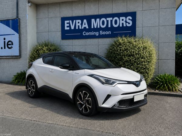 Toyota C-HR SUV, Petrol Hybrid, 2019, White