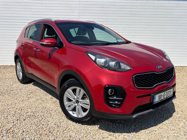 Kia Sportage MPV, Diesel, 2018, Red